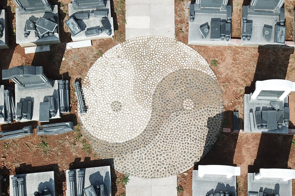 沈阳陵园规划总平面图为墓区养护管理和客户选墓、订墓提供参考！